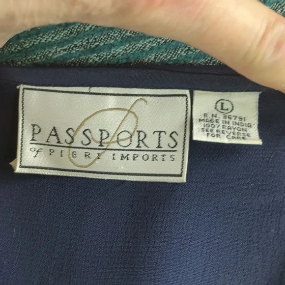 Pier 1 Passports Vintage 80s/90s Dress - Picture 12 of 14